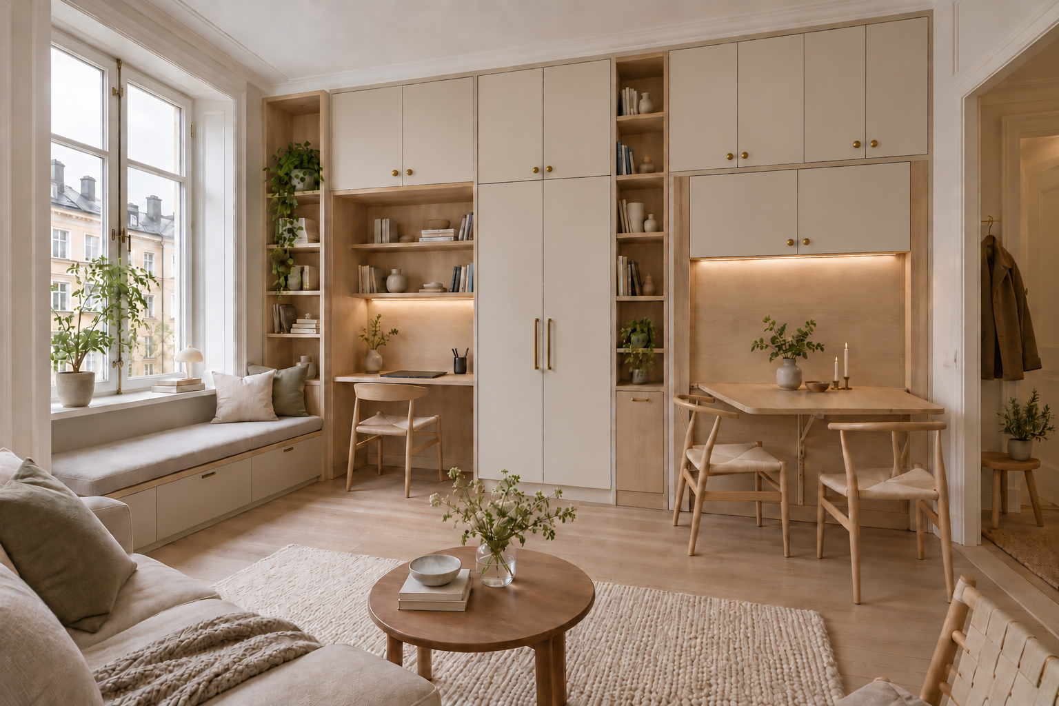 Maximera ditt utrymme: Smarta snickerilösningar för små lägenheter i Stockholm