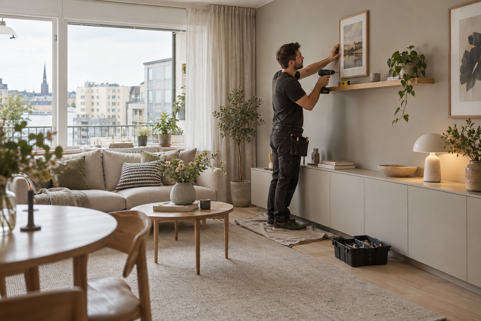 Skapa ett funktionellt hem: 5 smarta tips för att optimera din vardag med handyman-tjänster i Stockholm